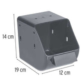 Caja organizadora gris plastia truper